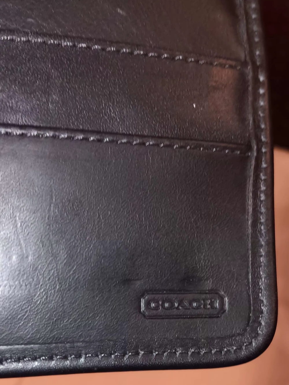 Coach Black Crossbody Wallet - Picture 5 of 7